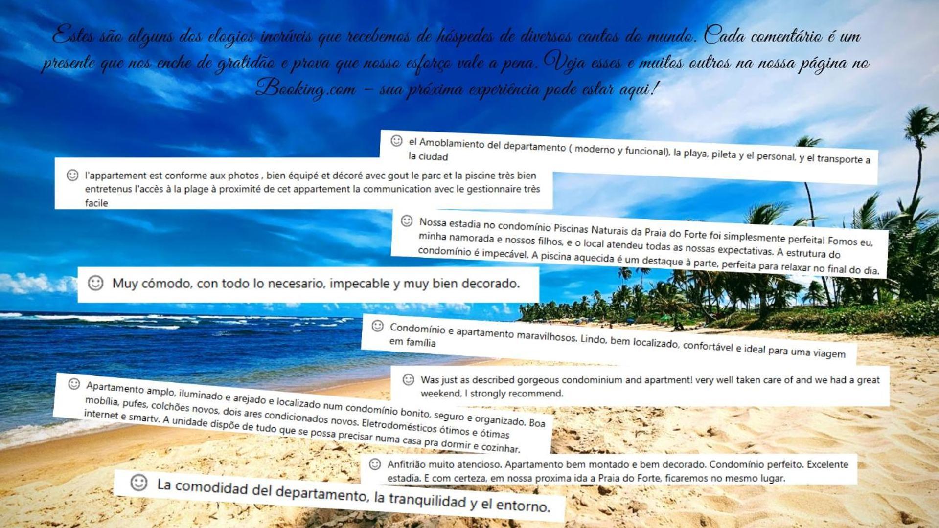 Piscinas Naturais De Praia Do Forte Esterno foto